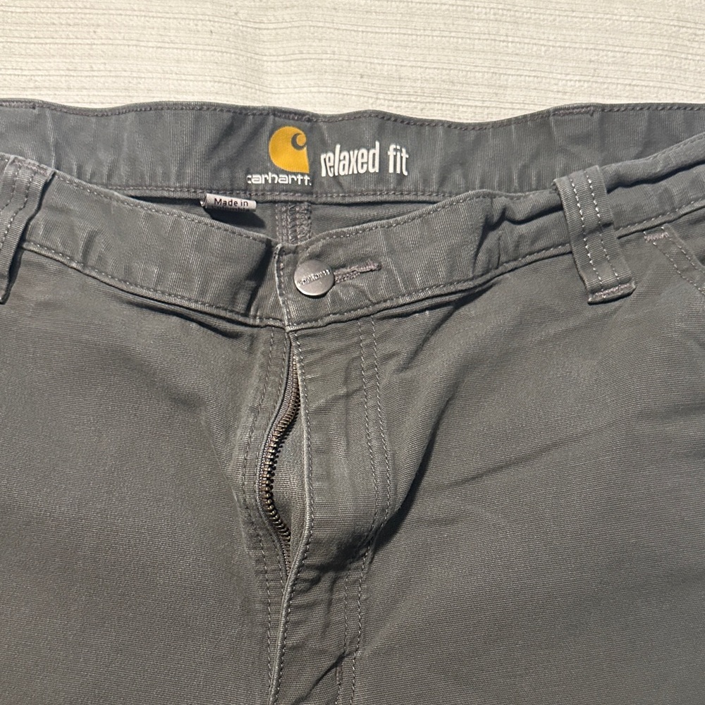 Carhartt Relaxed Fit Charcoal Pants 38x34